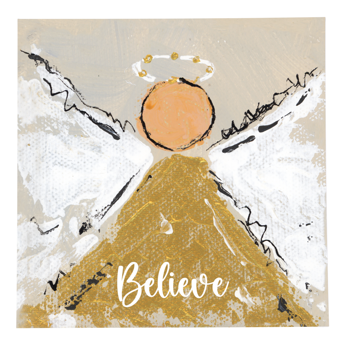 Believe Angel Canvas