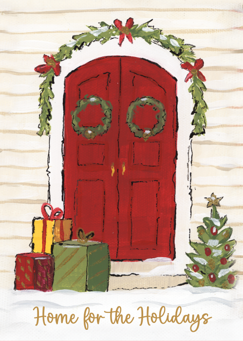 Home For The Holidays Canvas