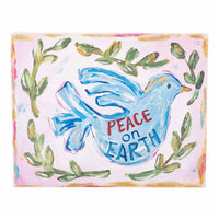 Peace on Earth Dove Canvas