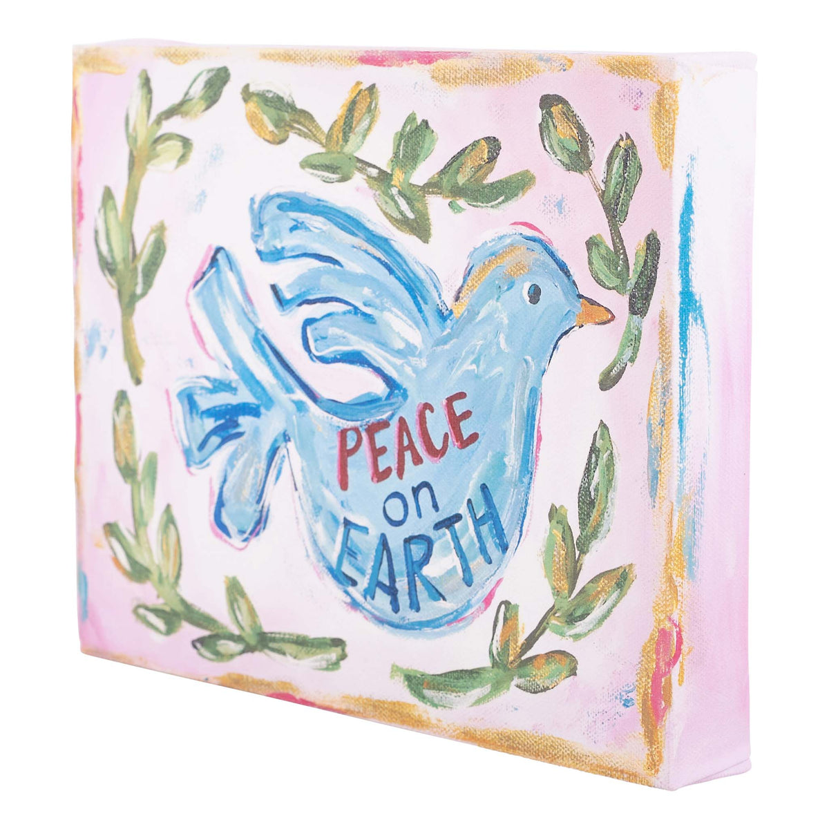 Peace on Earth Dove Canvas