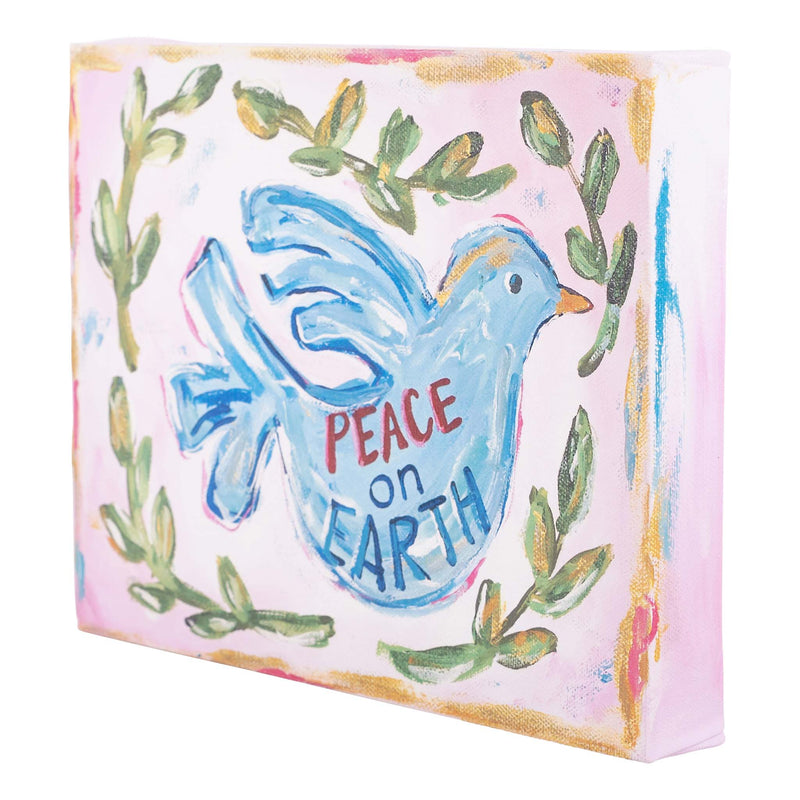 Peace on Earth Dove Canvas