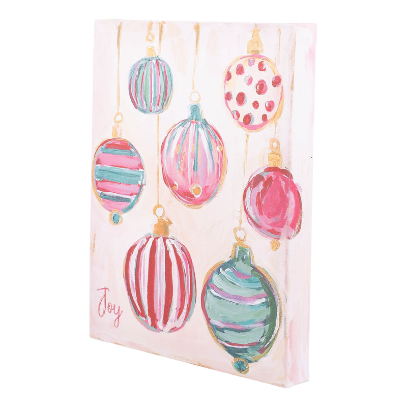 Merry Ornaments Canvas