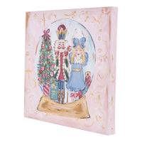 Nutcracker Snowglobe Canvas