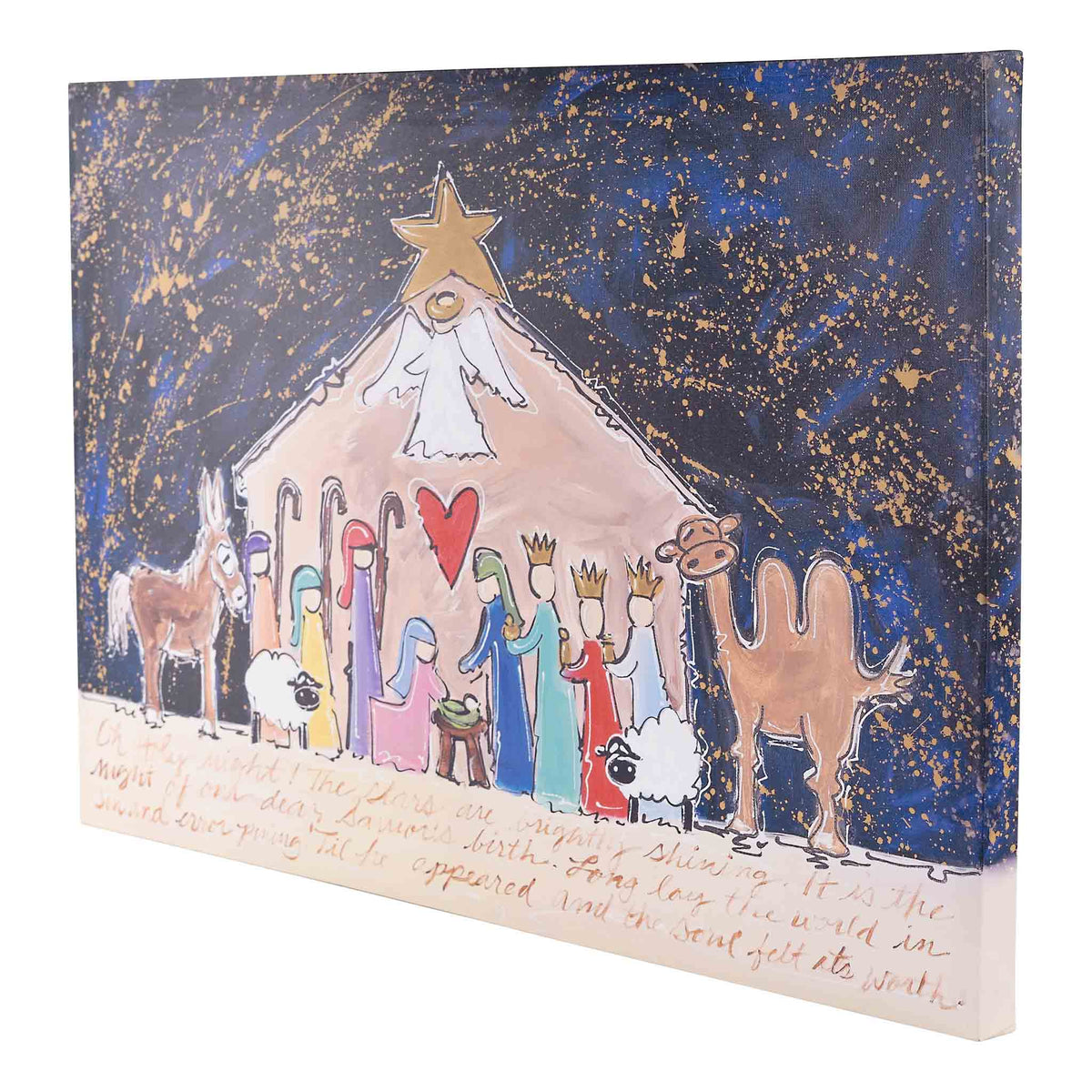 Stars Are Brightly Shining Canvas