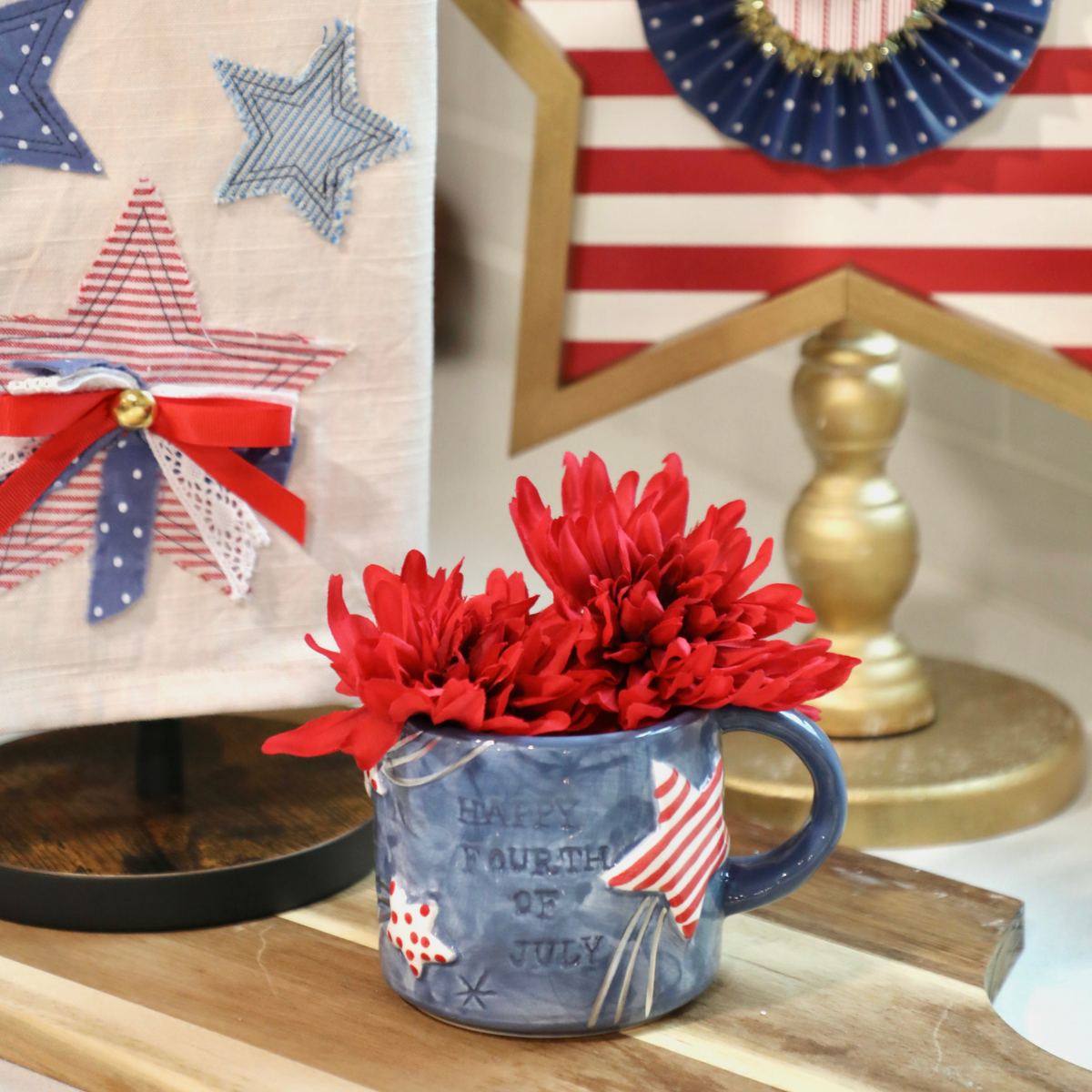 Stars 4th of July Mug
