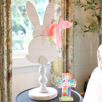 Some Bunny Loves You Flag Topper