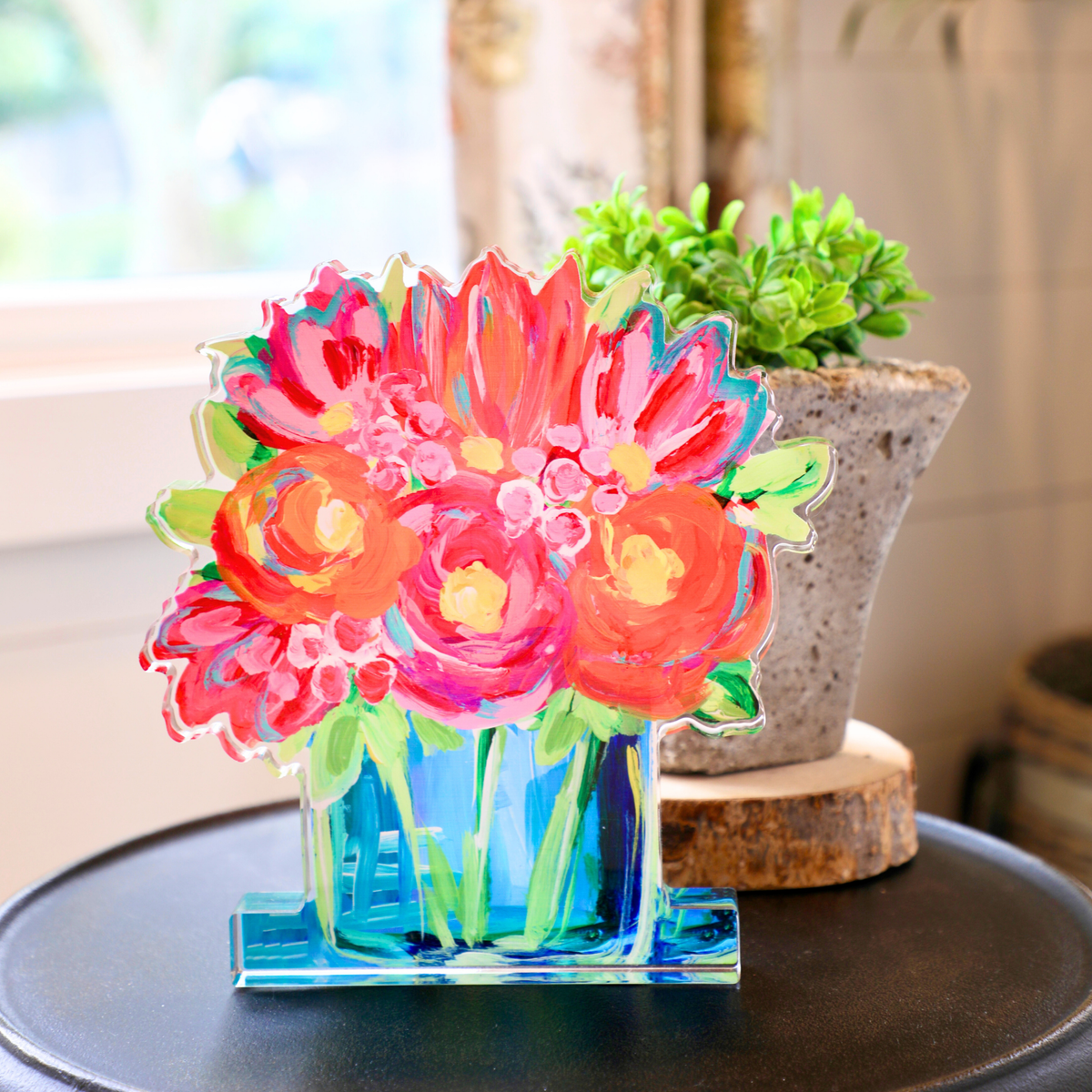 Flower Bouquet Acrylic Stand