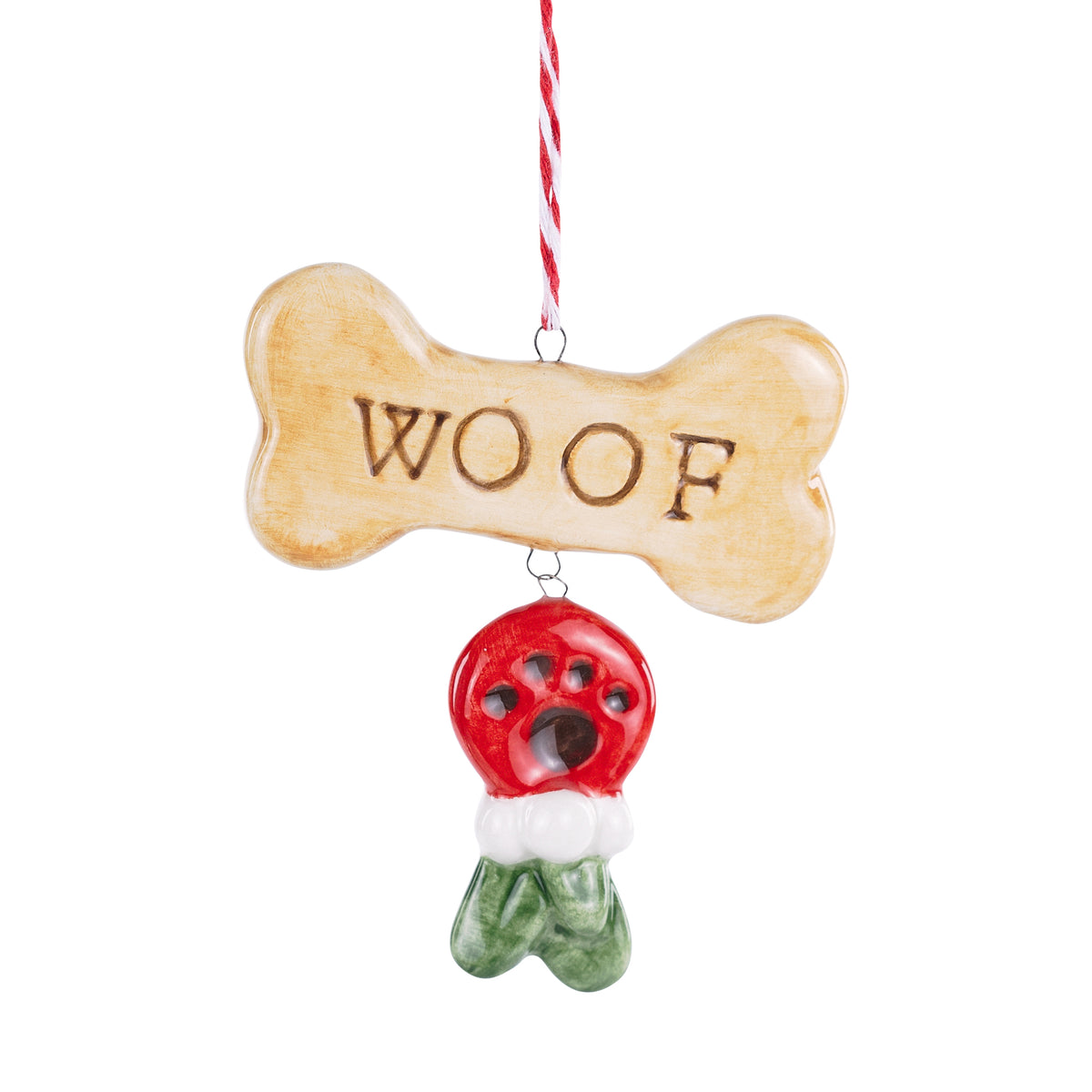 Woof Bone Ornament