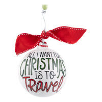 Travel Camper Ornament