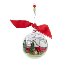 Travel Camper Ornament