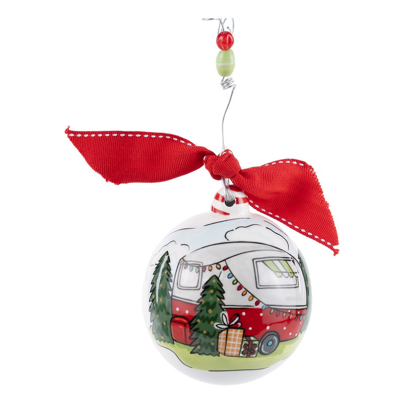 Travel Camper Ornament