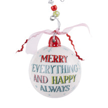 Merry Everything Happy Always Gingerbread House Ornament