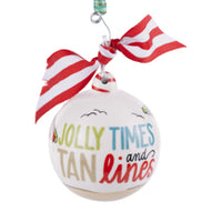 Jolly Times and Tan Lines Ornament