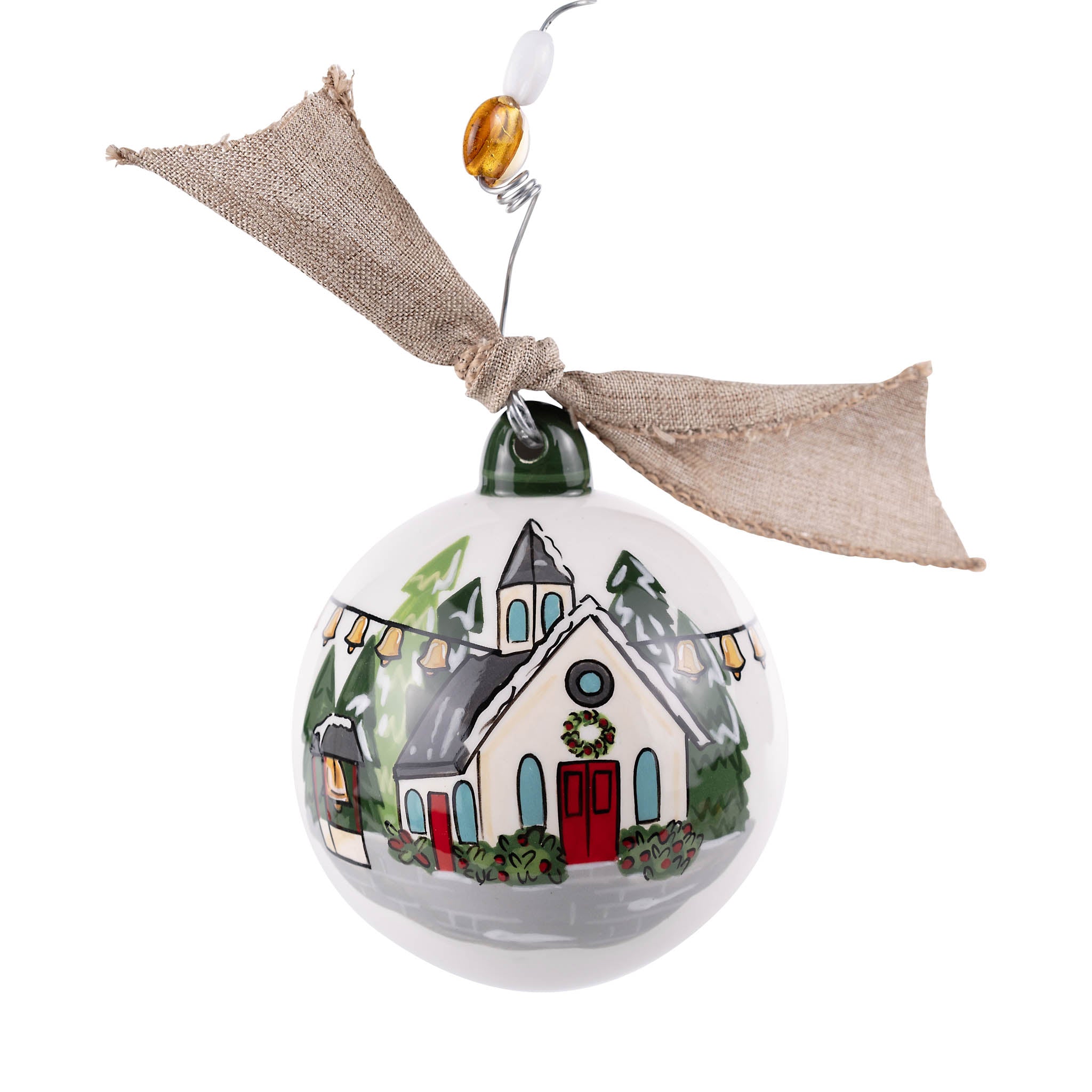 Glory Haus Heard the Bells Church Ornament