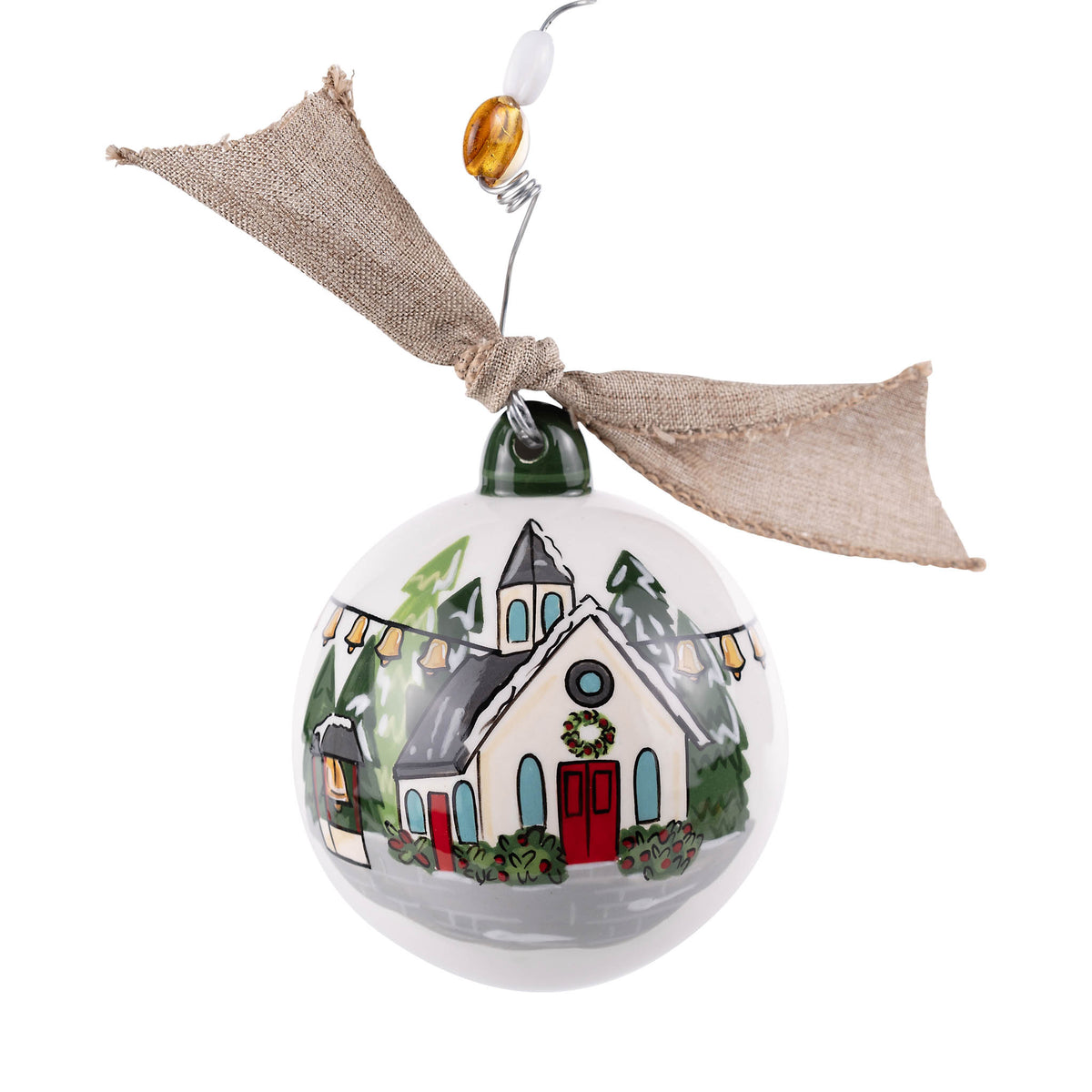 Heard the Bells Church Ornament