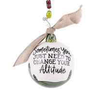 Sometimes You Need An Altitude Change Ornament