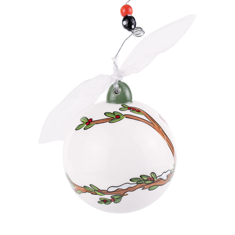 Two Red Birds Ornament