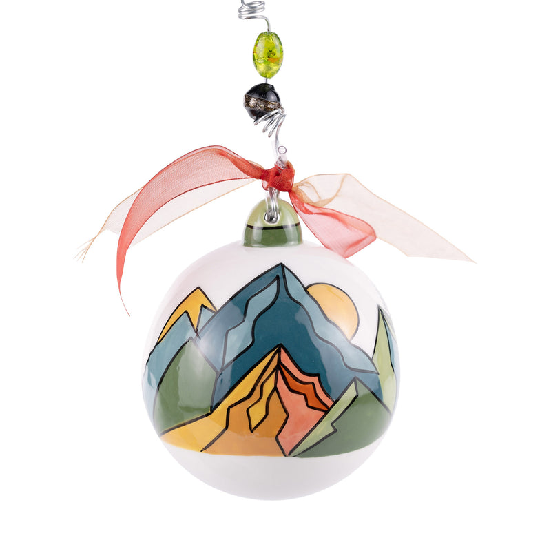 Mountains Move Ornament