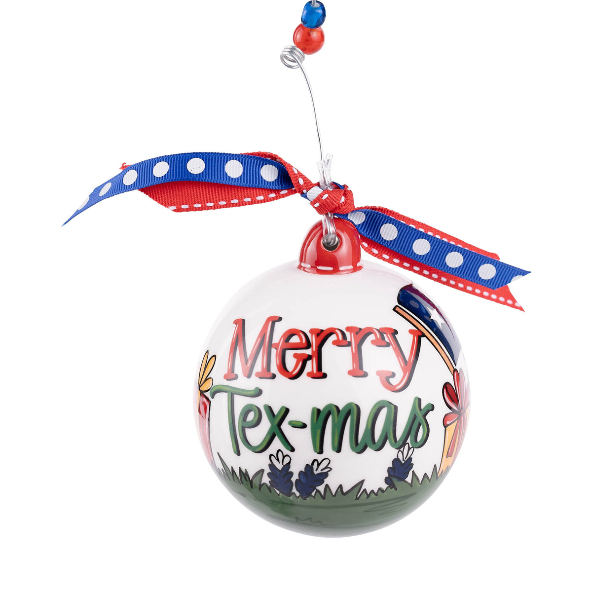 Merry Tex-Mas Longhorn Ornament