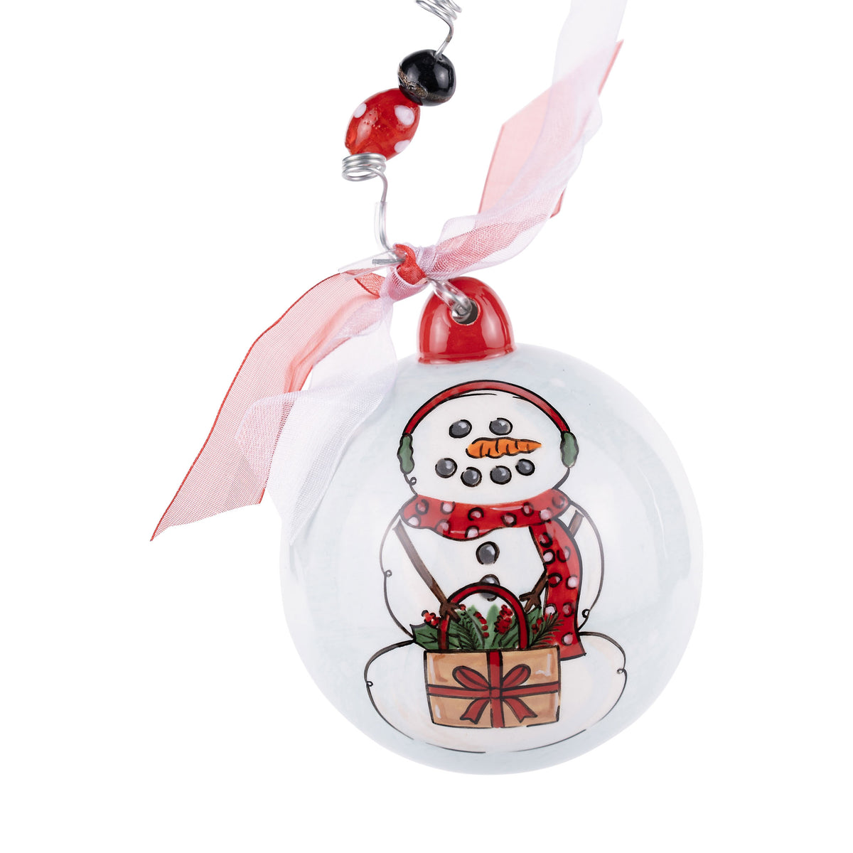 Snowman Let It Snow Ornament