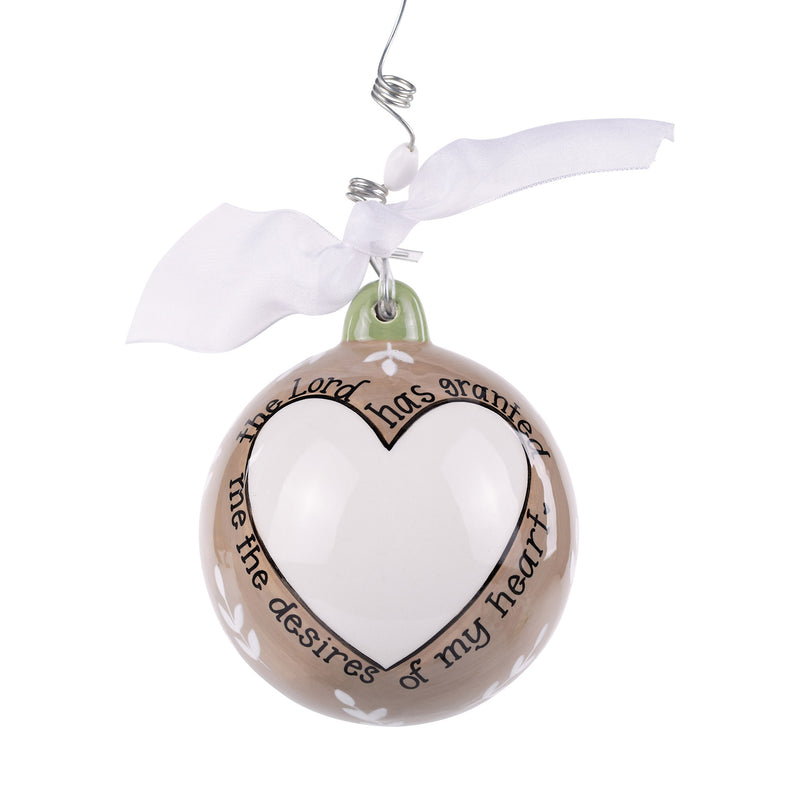 Neutral Child I Have Prayed Ornament
