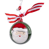 Green Ho Ho Ho Ornament