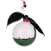 Beary Merry Black Bear Ornament