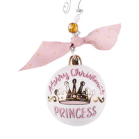 Merry Christmas Princess Carriage Ornament