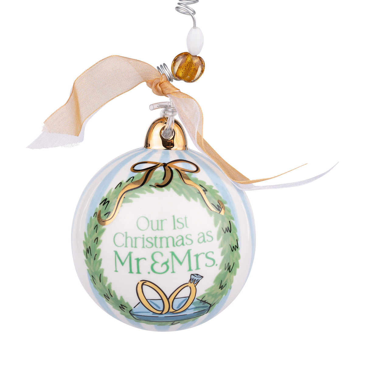 Our First Christmas Wreath Ornament