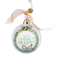 Our First Christmas Wreath Ornament