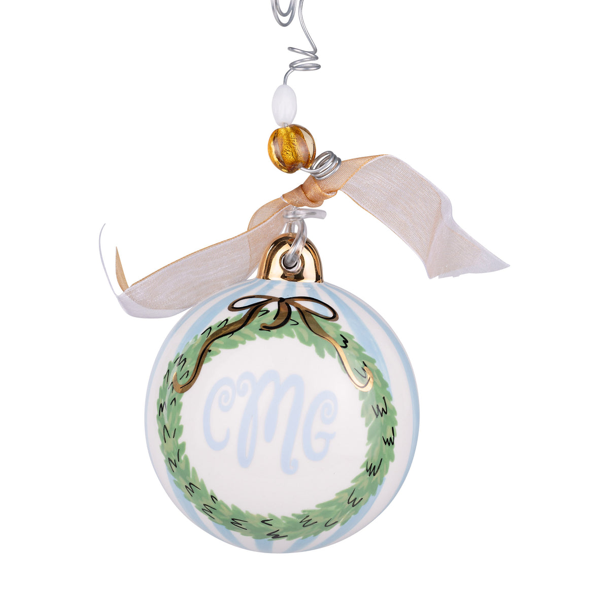 Our First Christmas Wreath Ornament