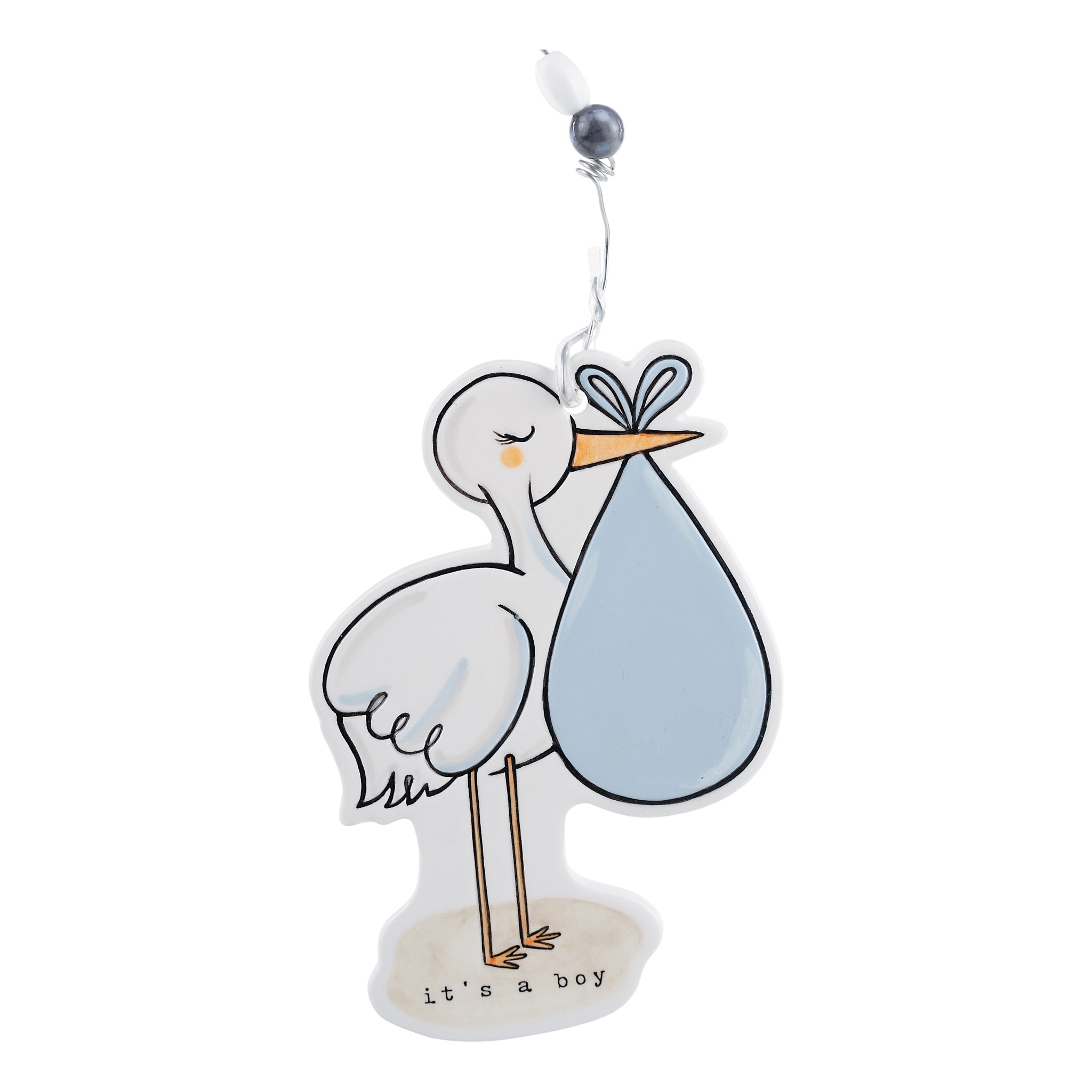 Glory Haus Stork Ornament