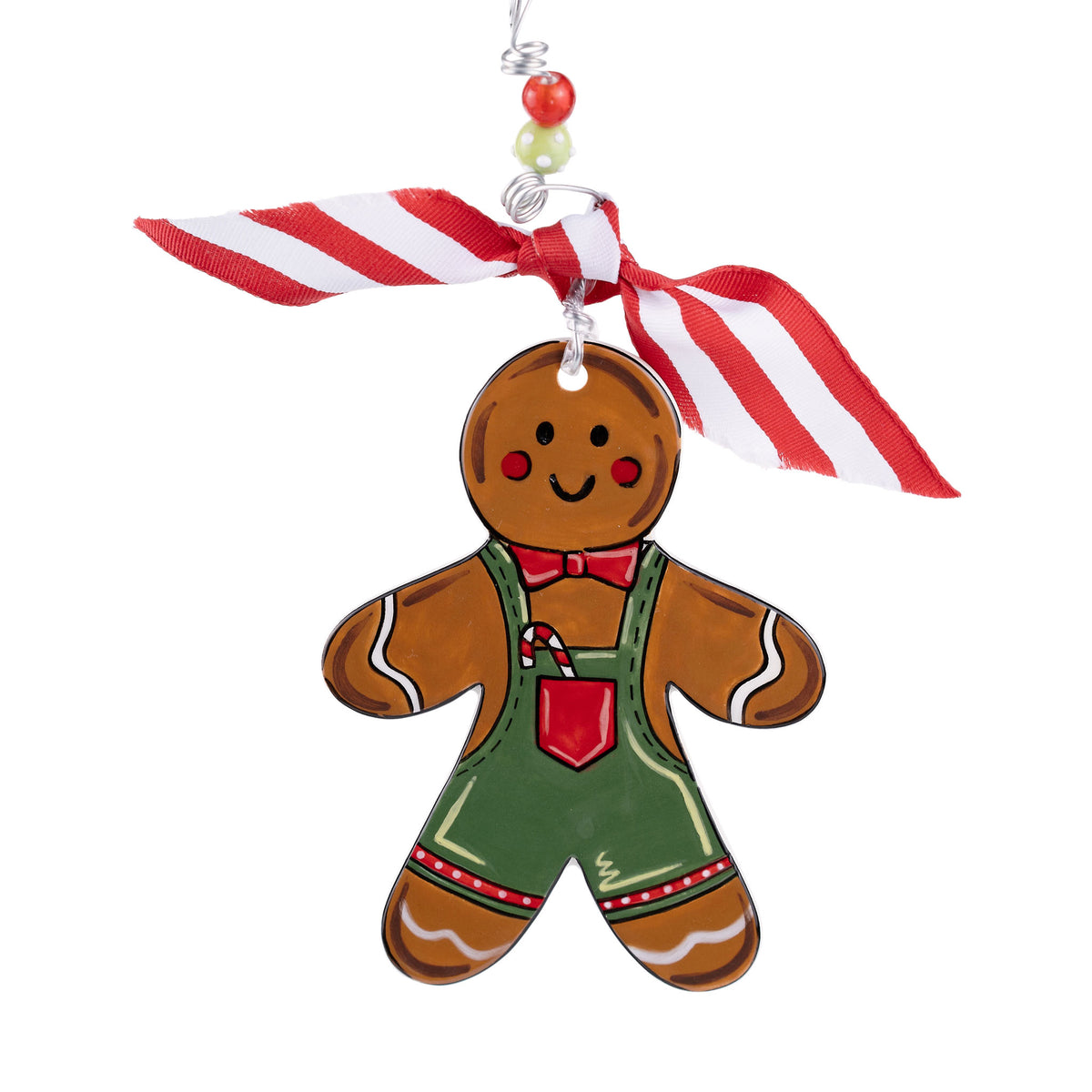 Gingerbread Boy Flat Ornament