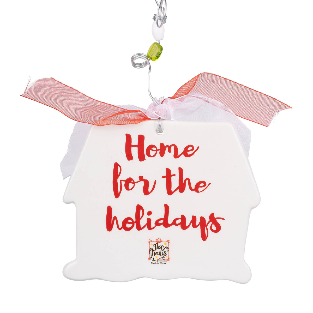 Home For The Holidays House Flat Ornament
