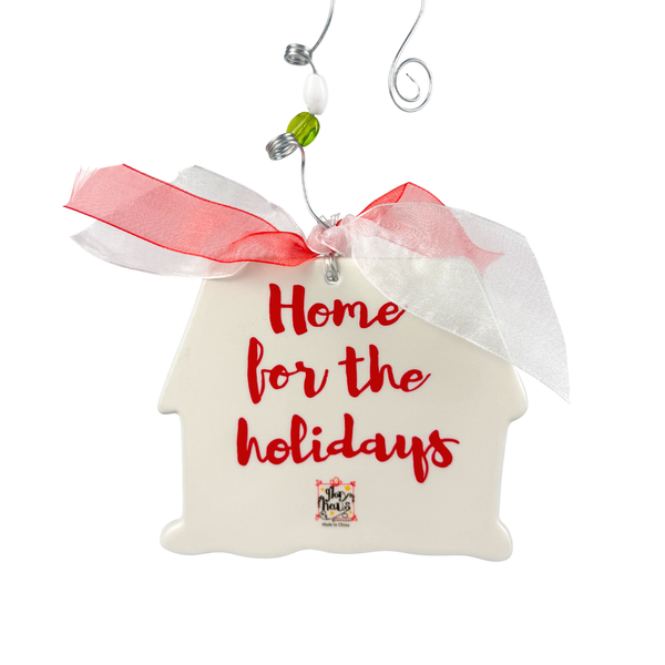 Home For The Holidays House Flat Ornament