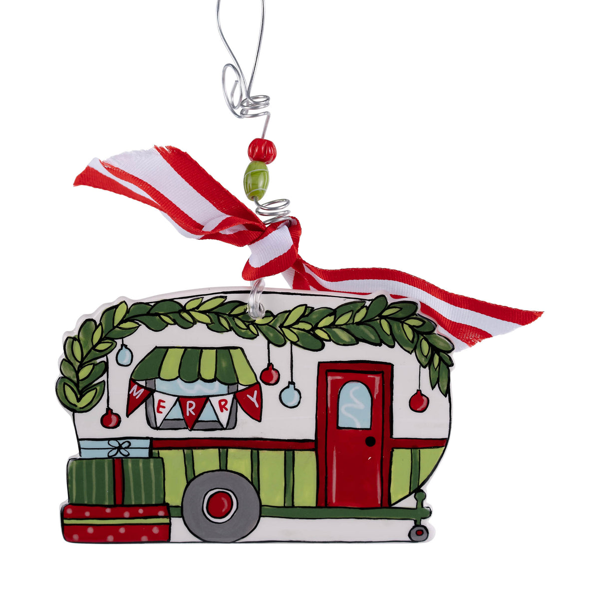 Merry Camper Flat Ornament