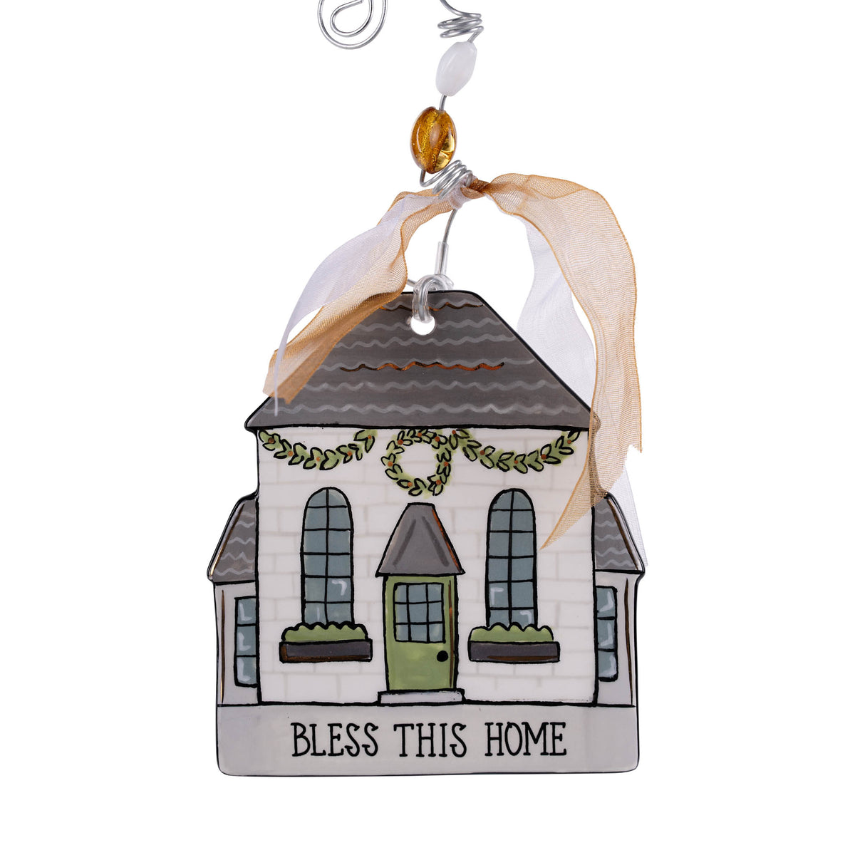 Bless This Home Flat Ornament