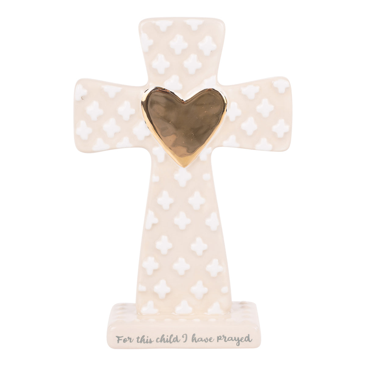 For This Child I Have Prayed Neutral Standing Cross
