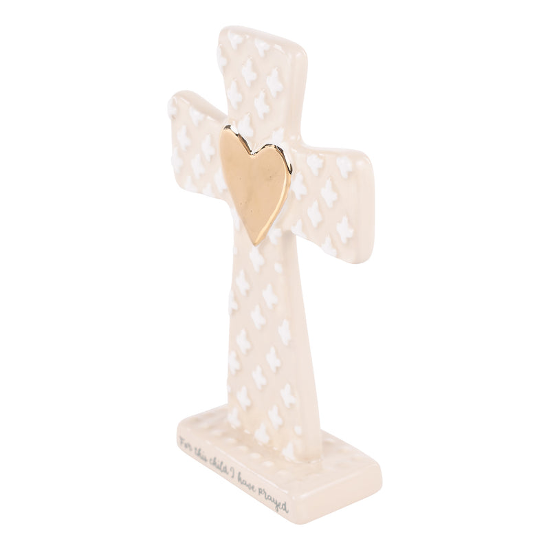 For This Child I Have Prayed Neutral Standing Cross