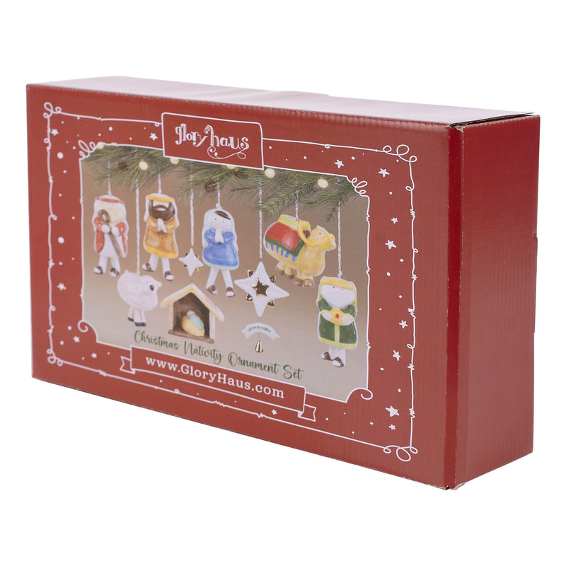 Nativity Ornament Set