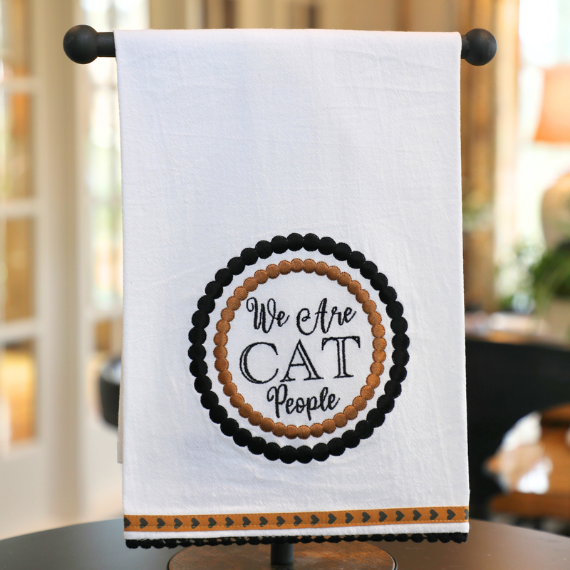 We Are Cat People Tea Towel