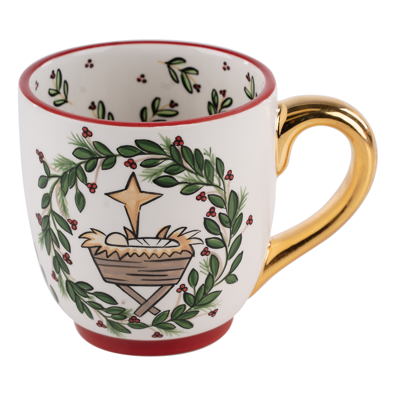 Let Us Adore Him Mug