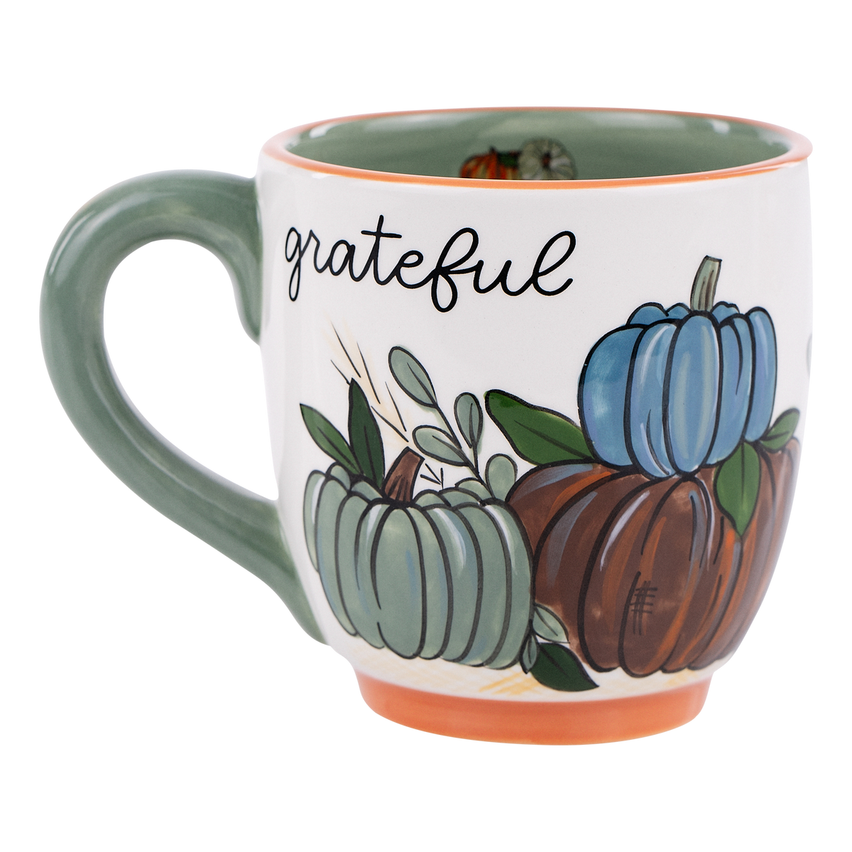 Thankful Grateful Pumpkins Mug