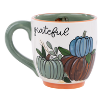 Thankful Grateful Pumpkins Mug