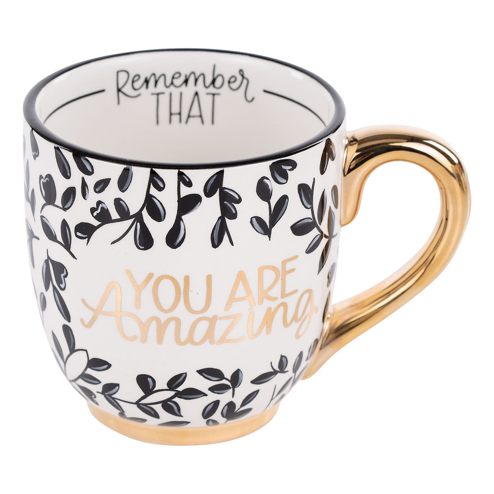Embrace Positivity with the You Are Amazing Remember That Mug – GLORY HAUS