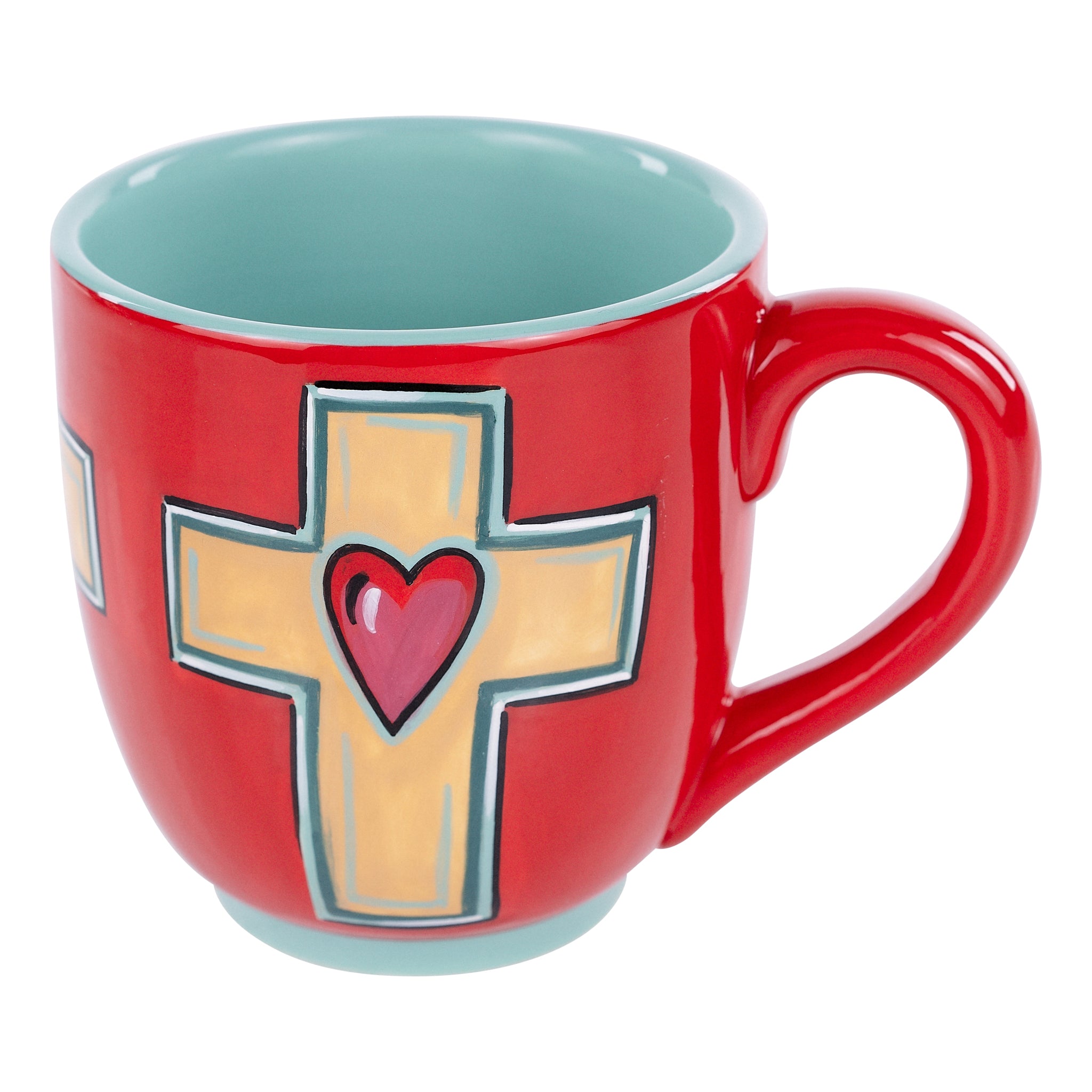 Glory Haus Heart Cross Mug - Thumbnail 2