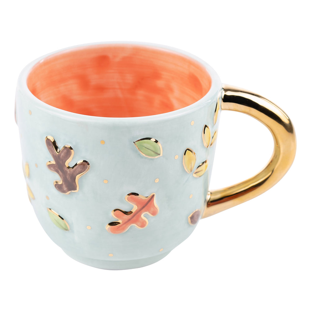 Embrace Autumn with a Fall Leaves Mug