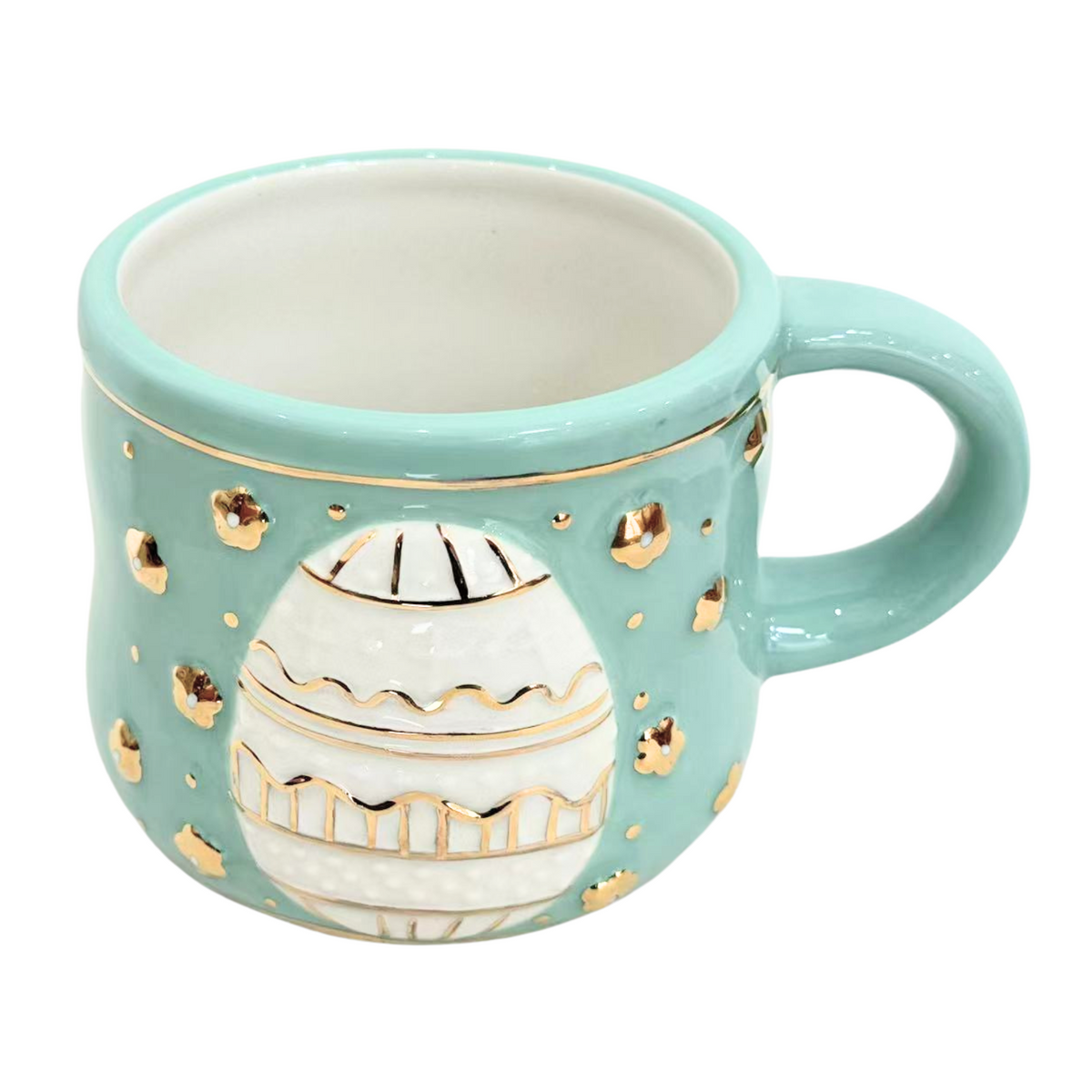 Gold Easter Egg Mug