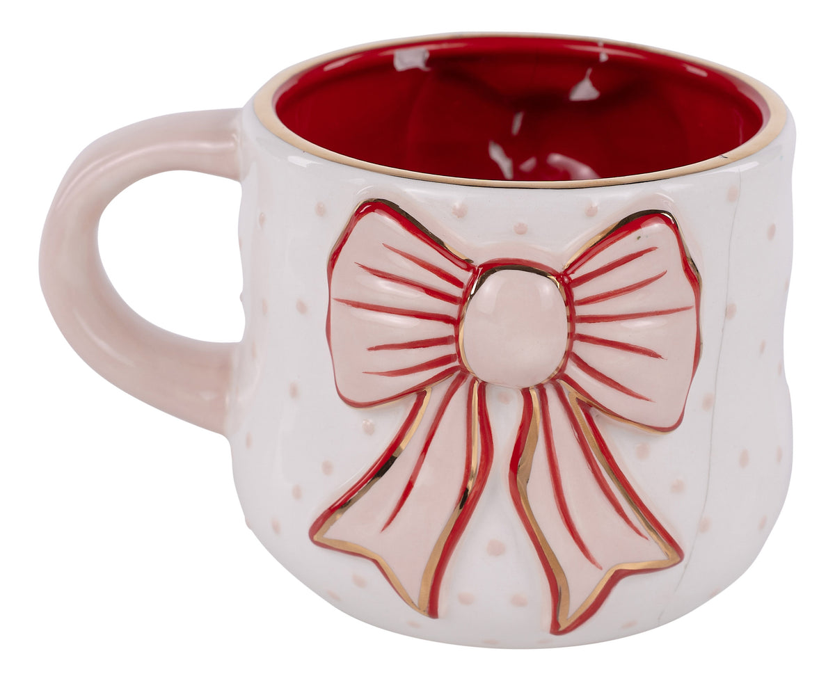 Big Pink Bow Mug