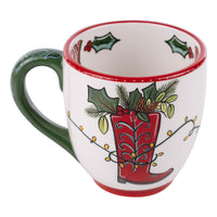 Ho Ho Howdy Santa Mug
